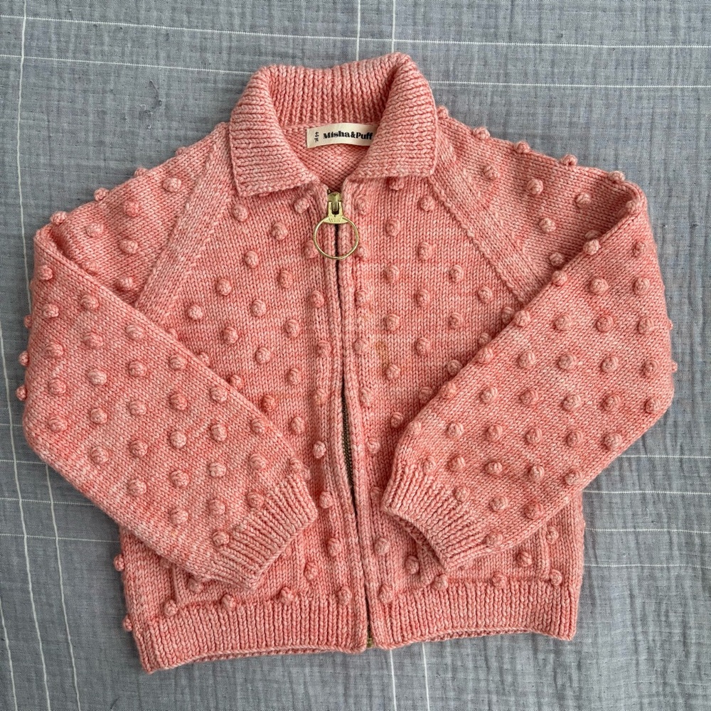 Misha & Puff Kids’ Wool Cardigan - 4-5Y